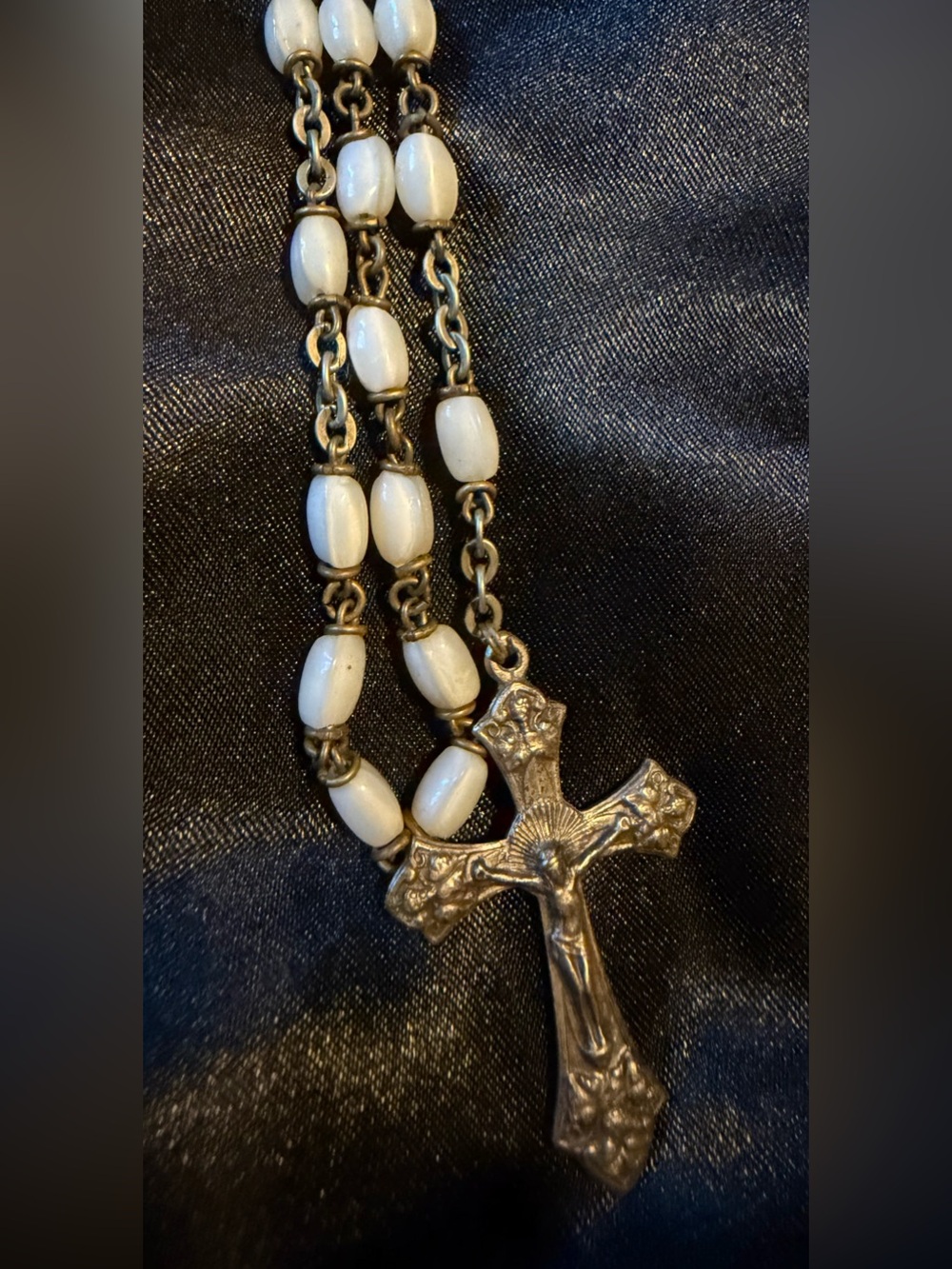 +Antique Children's Rosary+